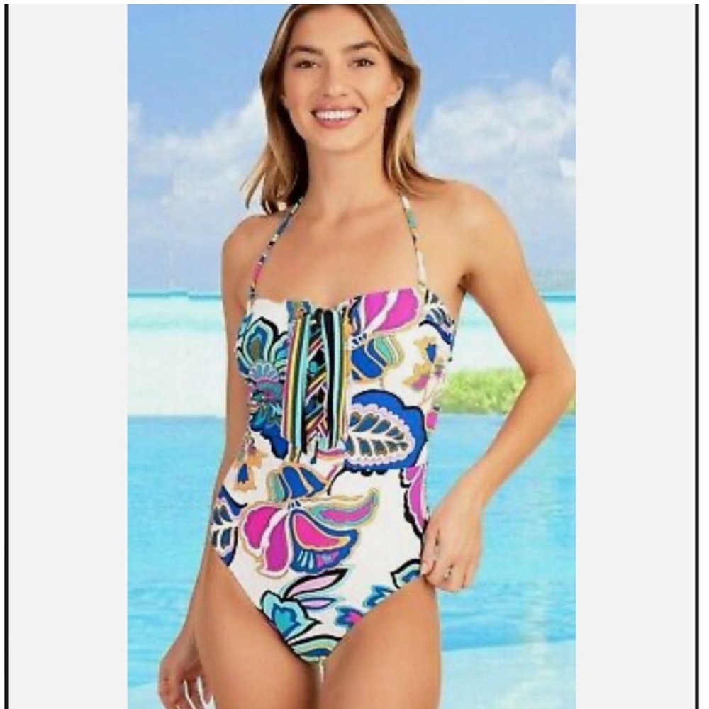 Trina Turk Bandeau One piece